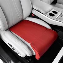 Relieve Fatigue Car Seat Cushion with Leg Support Leg Rest Padding  Driver and Passenger raudona