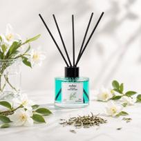 Fruity Rattan Aroma Diffuser: Long-Lasting Essential Oil for Home & Bedroom 130ml