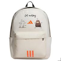 Adidas Fabric Backpack Unisex Bauxite Brown JN9631(Team378-gg p4)