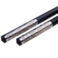 Dragon Luxury Sushi Household Reusable Chinese Style Tableware Kitchenware Chopsticks Kitchen Tools Silver