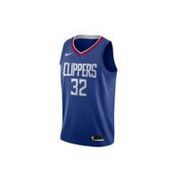 Nike NBA Dvigubo Audinio Berankovis Krepšinio Marškinėliai Gerbėjų Versija - Los Angeles Clippers - Blake Griffin Vyriški Viršutiniai Drabužiai Mėlyni 864481-496 S blue