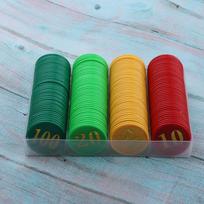 160 bingo žetonų plastikinių skaitiklių žaidimo žetonų Style 2