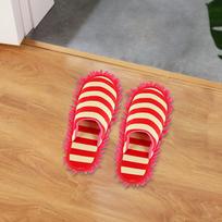 Easy Clean Floor Slippers for Effortless Dusting and Mopping mėlyna