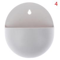 Kūrybinis prie sienos tvirtinamas akrilo vazos pakabinamas vazono laikiklis 12*13.5cm balta