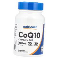 Kofermentas Q10 kapsulėmis, CoQ10 100, Nutricost (70647002) 30caps