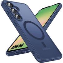 Protective Case - BOOLING - for Samsung Galaxy A56 5G - Navy Blue - Shockproof - Camera Protection mėlyna