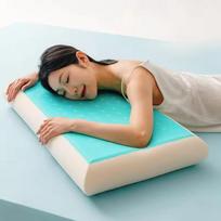 1pcs Gel Memory Foam Pillow with Slow Rebound & Cooling Effect Orthopedic Neck Support Pillow for Sleeping Ergonomic Design 42×70cm8cm