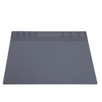 Remonto kilimėlis magnetinis silikoninis karščiui atsparus kompiuterio telefono litavimo stoties padėklas 405x305x8mm