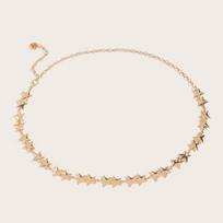 Versatile Tassel Waist Chain Vintage Skirt Belt Pentagram Chain Belt  Women Decorative Body Jewelry auksas
