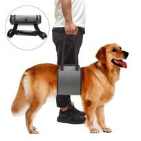 Dog Sling With Handle For Canine Aid, Veterinarian Approved Dog Lift For Rehabilitation,Help Old Or Disabled Pet Up Stairs S black