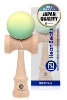 Modern Pastel Color Kendama for Competition Matte Finish Mystical Pastel Lemon Use Two-Tone 7-Color Yellow/Turquoise [Heart Beat's]