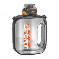 1/1.6/2L Sports Water Bottle TRITAN Large Capacity Creative Cup Heat Resistant Outdoor Adult Travel Kettle Gym Fitness Jugs 1.0L