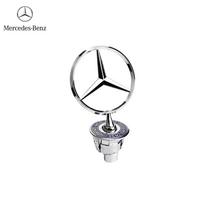 Mercedes Benz žvaigždės emblema ant variklio dangčio Automobilio priekinis chromuotas logotipas Mercedes E S klasės w204 w211 w205 W212 w203 w213 priedams