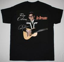 Roy Orbison In Dreams Albumas Dainininkas Juodi Unisex Marškinėliai S-5XL Q8746 S