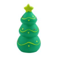 Interaktyvus kalėdinis naminių gyvūnėlių žaislas, atsparus įkandimams, dantis valantis, įmontuotas garsą squeaker guminis žaislas šunims Christmas Tree