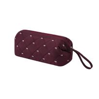 Protective Bowknot Hair Dryer Storage Bag Dustproof Durable Travel Wash Handbag Organizer Large Capacity Travel Storage Bag Home S raudona