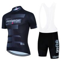 Tour De Giro D'ITALIA Cycling Jersey Set Men's Short Sleeve Mountain Uniform Ropa Ciclismo Cycling Maillot Cycling Clothing Suit M
