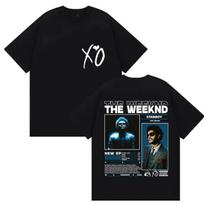 Rap Singer THE WEEKEND STARBOY XO Tour 2026 Vintage Pattern T-shirt for Men Women Fashionable Hip-hop Cotton T-shirt S juoda