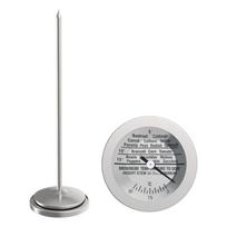 Long Probe Soil Thermometers Stainless Measure Probe Temperature Monitors Accurate Compost Soil Tester Meter for Garden 1