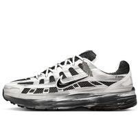 Nike P 6000 Breathable Low top Casual Running Shoes Men's Black White IO8711-101(Team1993-)