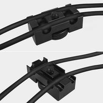 „Mini Tether“ fotoaparato skaitmeninio USB kabelio užrakto gnybto gnybto apsaugos tvirtinimas prie fotoaparato trikojo greito atjungimo plokštės pririšimo kabelis