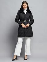 Monte Carlo Women Regular Fit Black Jacket M juoda