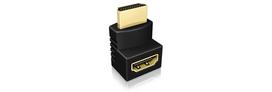 Adapteris AV Icy Box HDMI - HDMI juoda (60053)