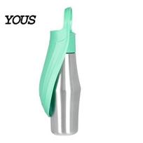 27 Ounce Dog Water Bottle 750ML Portable Bottle, Leak-Proof Stainless Steel Bowl for Leak Proof Pet Cats, Large Capacity Outdoor Travel