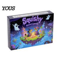 Halloween Countdown Calendar Advent 2026, Squeeze Toys, 24-Day Box for Kids, Stress Relief Toys Trick or Treating Fidget Party Favors A
