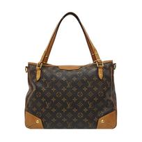 [Pre-Owned] Estrela Medium Brown Coated Canvas Monogram Crossbody Handbag Shoulder Bag - Fair #6XEBZU ONE SIZE