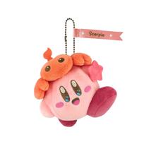 Sanei Boeki Kirby Horoscope Collection Scorpio Mascot Plush Mascot W12×D9.5×H11cm EA-HC08