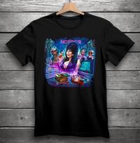 Elvira Mistress Of The Dark VHS Horror Men's and Women's T-shirts Black S-3XL L