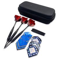 Hot Custom Dart Flights Steel Tip Iron Flight Dart Set juoda