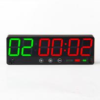 CHEETIE CP28A Green Red Small Home Gym Timer Clock Stopwatch Workout Interval Timer Rechargeable Battery ABS Dumbbell Accessory