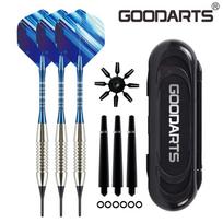 Soft Tip Darts Set  Aluminum Shaft Professional Darts Plastic Tip Sets 2BA Replacement Tips mėlyna