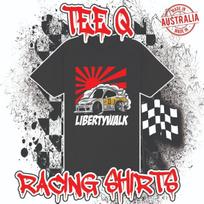 Men's and Women's T-shirts Nissan S15 Silvia Liberty Walk JDM Japan  ~ 1Premium Black Gildan Cotton Tee M