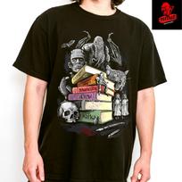 Men's and Women's T-shirts Frankenstein Horror Book Lovers Club Halloween Unisex XL