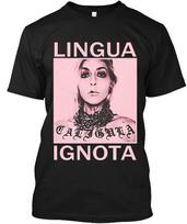 Men's and Women's T-shirts NEW Lingua Ignota Caligula American Dark Wave Musician Graphic T-SHIRT S-5XL XS white