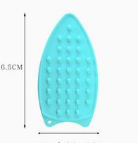 Mini Silicone Heat Resistant Iron Rest Pad Non Slip Durable Home Use Easy Storage Compact Size Protective Surface Mat One Size
