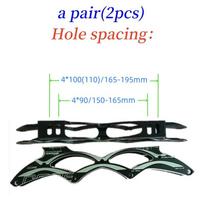 CNC Speed Inline Skate Frame Aluminum Alloy 4*110mm 4*100mm 4*90mm Customized CNC Machining Aluminium Alloy OEM