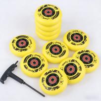 Ruidongle 72 76 80mm Skating Brake Wheels Roller Polyurethane Outdoor Training 90A Professional Wear Resistant Wheels