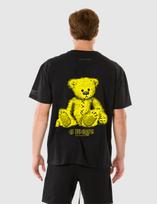 G WEST TEDDY BEAR T-SHIRT - YELLOW/BLACK M