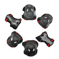 Complete 6pcs/Set Roller Skating Protector Elbow Knee Pads Kids Adults Riding Skateboard Ice Sports Wrist Guard Protective Gear S