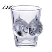 Decorative Whiskey Glass Wine Glass, Human Body Art Cup, Transparent Thick-bottomed for Party Vodka Beer And