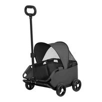Lightweight Pet Stroller Foldable Pet Strolling Cart Small Pet Cart  For Dogs Cats Teddy Bears rožinė