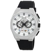 Montre - RAPTOR - RA20409-001 - Automatique - Acier inoxydable - Bracelet silicone 26 mm pilka