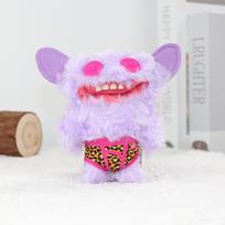 Fuggler Original New 5th Pendant Keyrings Doll Funny Ugly Monster Lord Long Ears Rabbit 12cm Keychain Stuffed Toy Plushies Gifts