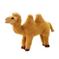 Simulation Standing Camel Plush Toys Soft Stuffed Steric Camel Toys For Children Creative Decor For Bookcase/Car Funny Gift 30cm