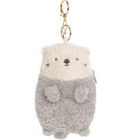 Cartoon Coin Purse Anime Figure Sea Otter Fox Salamander Axolotl Plush Toys Stuffed Portable Storage Bag Lovely Doll Nice Gifts 10cm
