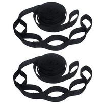 2pcs Hammock Fixing Fasten Strap Fast Installation Outdoor Camping Tree Hanging Load Bearing Hammock Rope Belts juoda